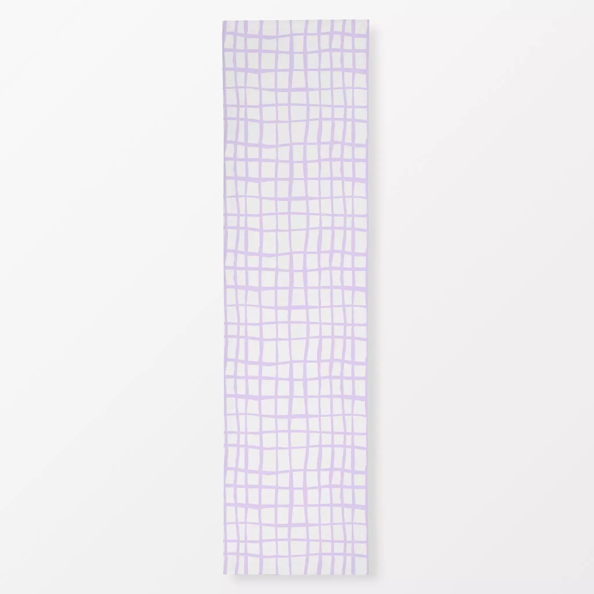Tischläufer Flieder Grid, gemustert, von Studio ROSAGRAU