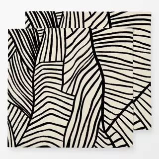 Servietten Bold Beige Leaf