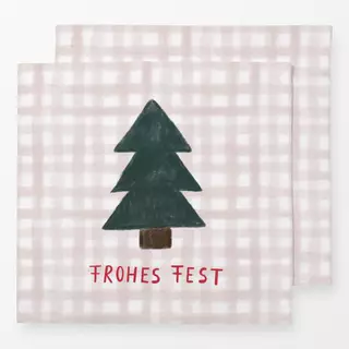 Servietten Color Christmas Frohes Fest