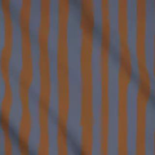 Meterware Cozy Christmas Stripes Brown