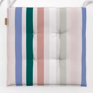 Sitzkissen Colour Christmas Stripes