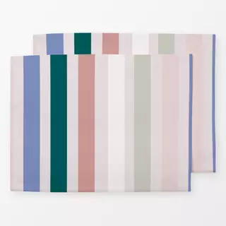 Tischset Colour Christmas Stripes