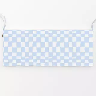 Bankauflage Light Blue Check