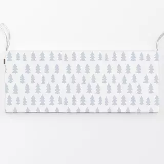 Bankauflage Cozy Christmas Forest White