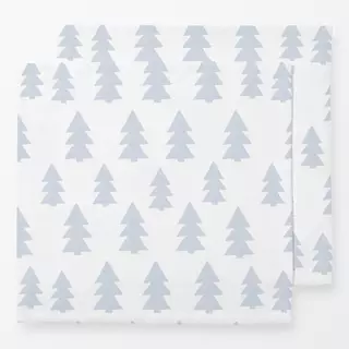 Servietten Cozy Christmas Forest White