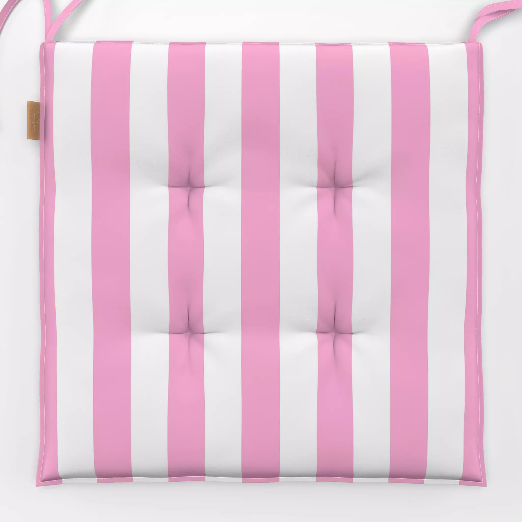 Sitzkissen Vintage Stripe Pink - Symbole & Muster - von „Studio ROSAGRAU"; Muster, Retro, vintage, pink, stripes, StudioROSA...
