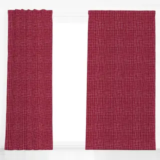 Dekovorhang Picnic Grid Burgund