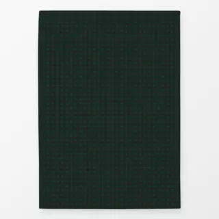 Geschirrtücher Gingham Grün Schwarz
