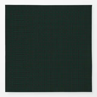 Tischdecke Gingham Grün Schwarz