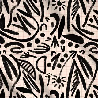 Meterware Bold Beige Pattern