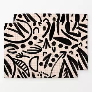Tischset Bold Beige Pattern