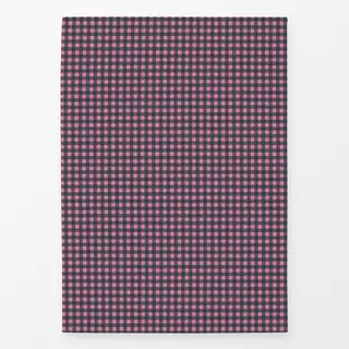 Geschirrtücher Mistletoe Gingham Pink Grün