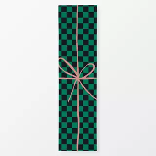 Tischläufer Geschenk Check