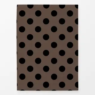Geschirrtücher Big Polka Dots Braun