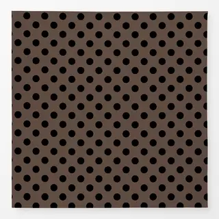 Tischdecke Big Polka Dots Braun