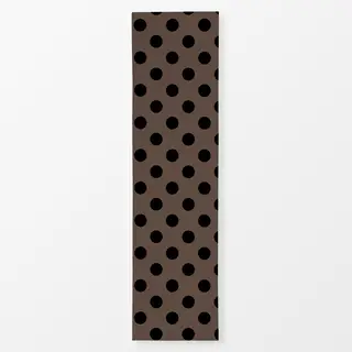 Tischläufer Big Polka Dots Braun