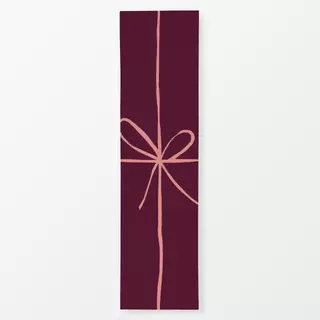 Tischläufer Geschenk Burgund