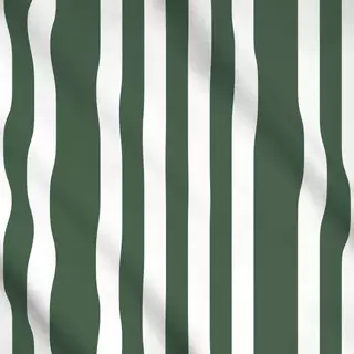 Meterware Vintage Stripe Green