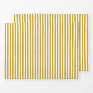 Tischset Häppy Herbst Golden Stripes