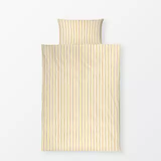 Bettwäsche Streifen Butteryellow von Sophie Augustin Illustration