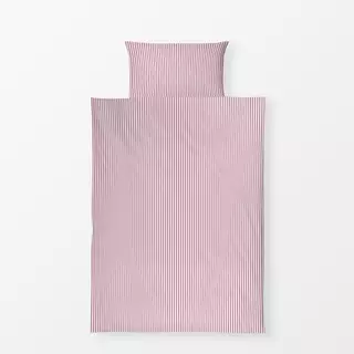 Bettwäsche Beach Streifen rosé