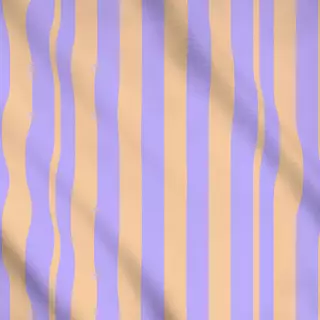 Meterware Summer Stripes Lilac