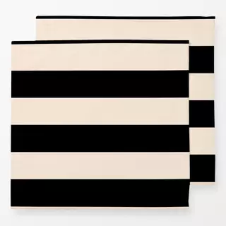 Servietten Bold Beige Block Stripes