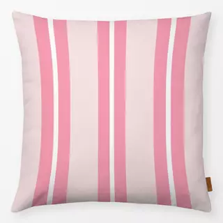 Kissen Retro Stripes Rosa