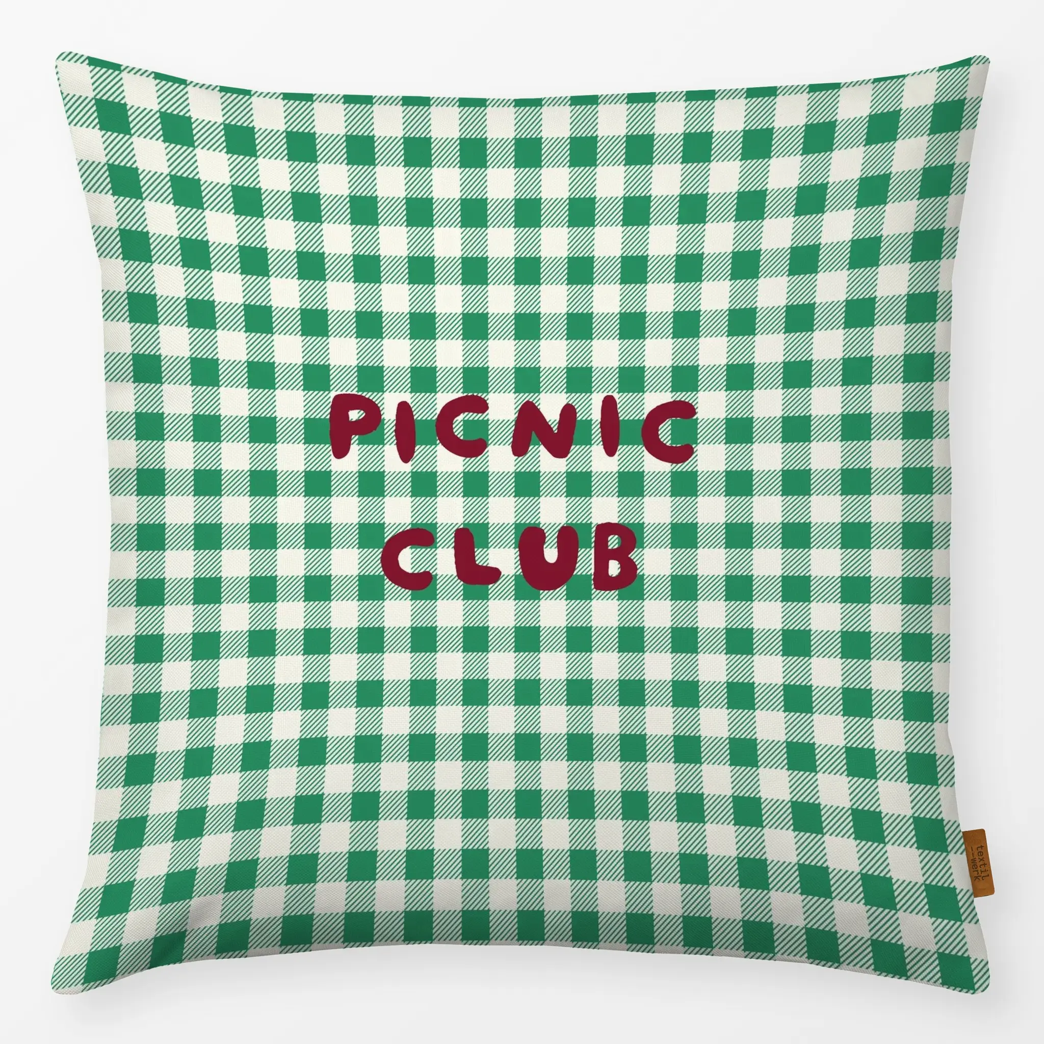 Kissen Kissen Picnic Typo Picnic