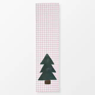 Tischläufer Christmas Grid Tannenbaum