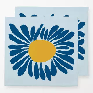 Servietten Moderne Sonnenblume No3