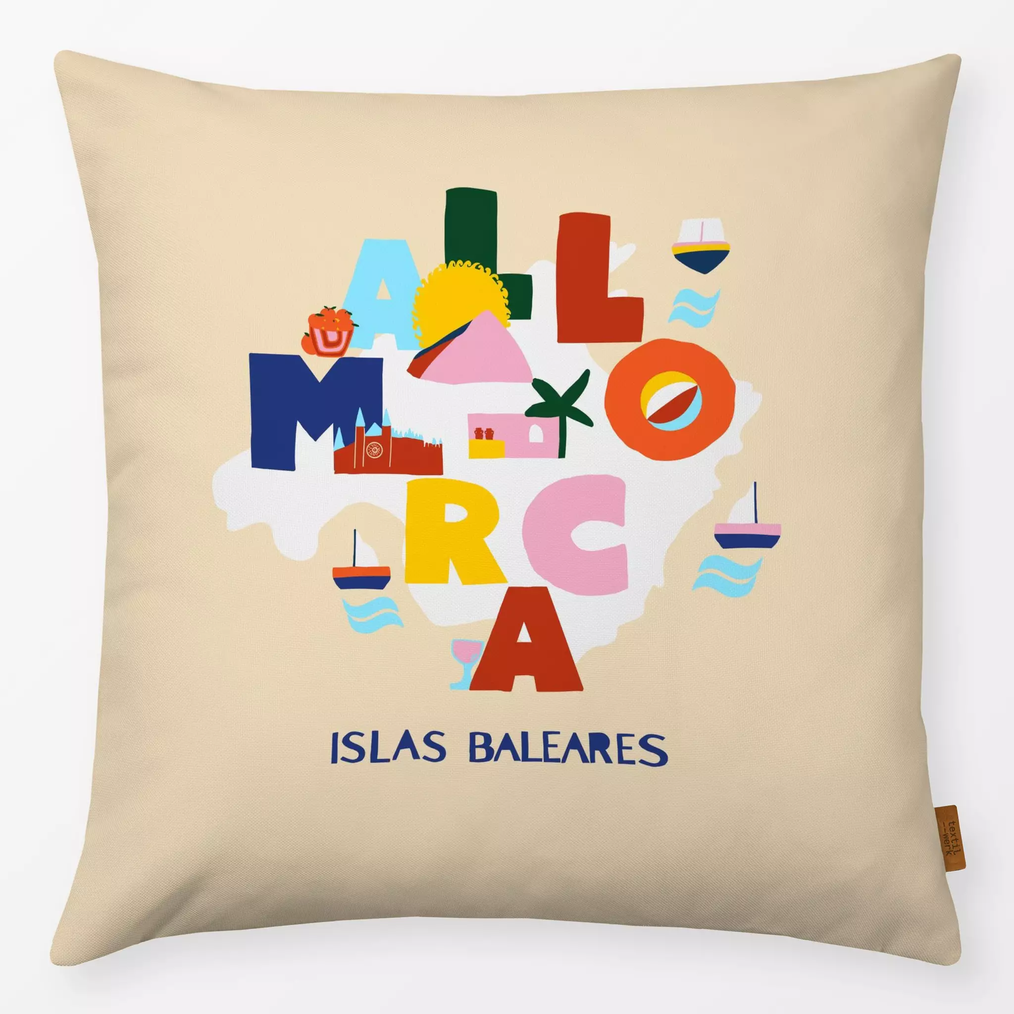 Kissen Kissen Insel Mallorca