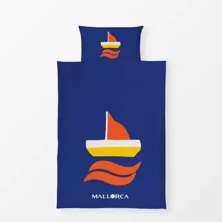 Bettwäsche Mallorca Segelboot No1