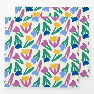 Servietten Tulpenwiese