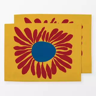 Tischset Moderne Sonnenblume No6