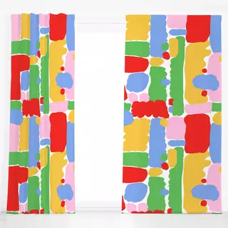 Dekovorhang Abstraktes & Buntes
