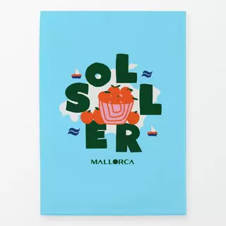 Geschirrtücher Mallorca Soller