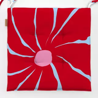 Sitzkissen Retro Blumen NO2