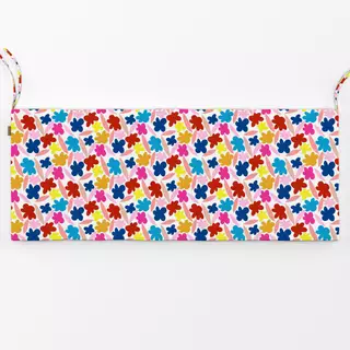 Bankauflage Fröhliche Blumen