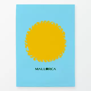 Geschirrtücher Sonne auf Mallorca