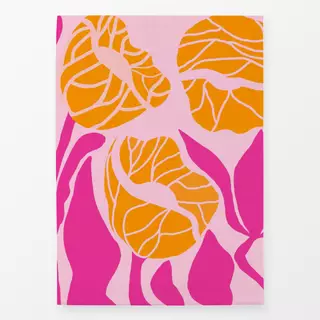 Geschirrtücher Pinke Blumenwelt II