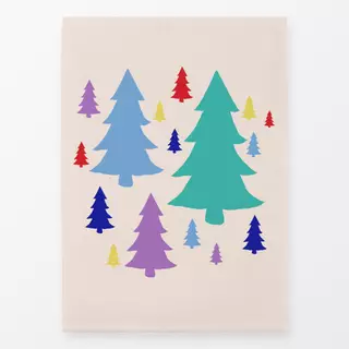 Geschirrtücher Tannenbaum bunt
