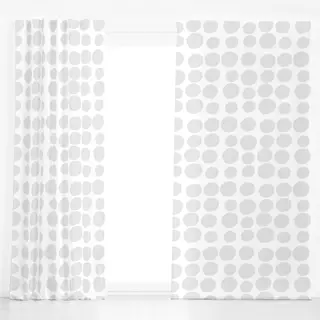 Dekovorhang Grey Dots