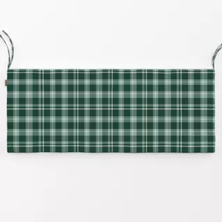 Bankauflage Plaid Waldgrün