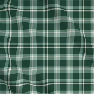 Meterware Plaid Waldgrün