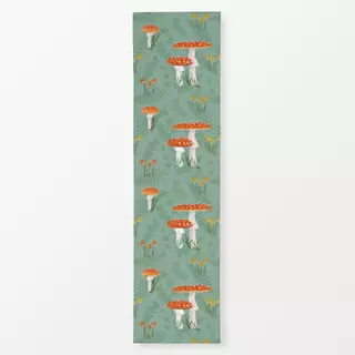 Tischläufer Fliegenpilz Wiese Orange Mint