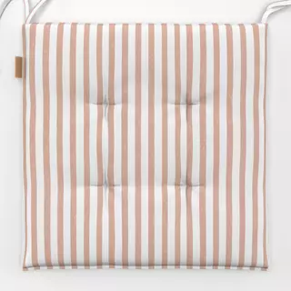 Sitzkissen Längsstreifen Blush Pink