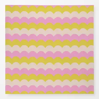 Tischdecke Sommer Wellen Muster