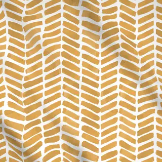 Meterware Chevron Aquarell Honig Gelb
