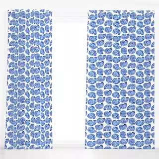 Dekovorhang Unterwasser Schnecken Blau